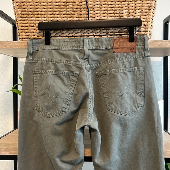 AG Adriano Goldschmied The Graduate Tailored Leg Twill Woven Pants Jean, 31 x 33 - Picture 8 of 11